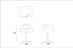 Load image into Gallery viewer, Cloud Ladder Nightstand<br>PAN-A1002a-2