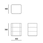 Load image into Gallery viewer, Nori Nightstand<br>HG-A6002e-2<br>HG-A6002e-3
