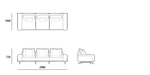 Load image into Gallery viewer, Aero Sofa<br>HG-A6033k-4<br>HG-A6033k-5<br>HG-A6033k-6<br>HG-A6033k-7<br>HG-A6033k-8