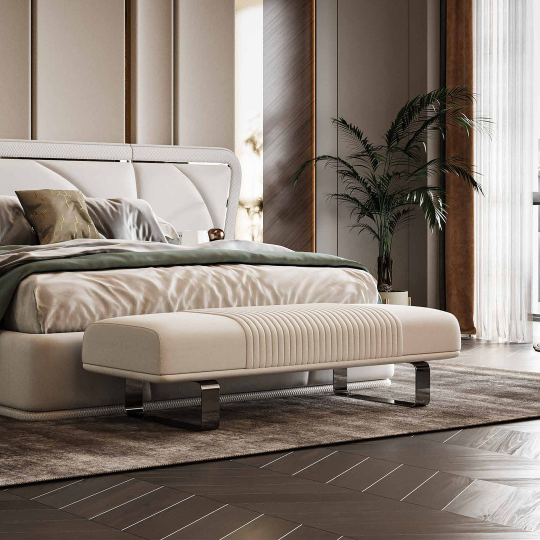 Ring Shaped Bread Bedroom Bench<br>MZ-A7003e