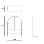 Load image into Gallery viewer, Rhyming Circle Decorative Cabinet<br>MZ-A7038j-2