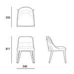 Load image into Gallery viewer, Madison Dining Chair<br>MZ-A7051t-1