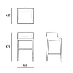 Load image into Gallery viewer, Carol Bar Chair<br>MZ-A7071c