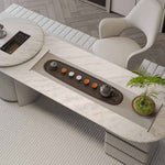 Load image into Gallery viewer, Billowing Wave Tea Table<br>MZ-A7075a