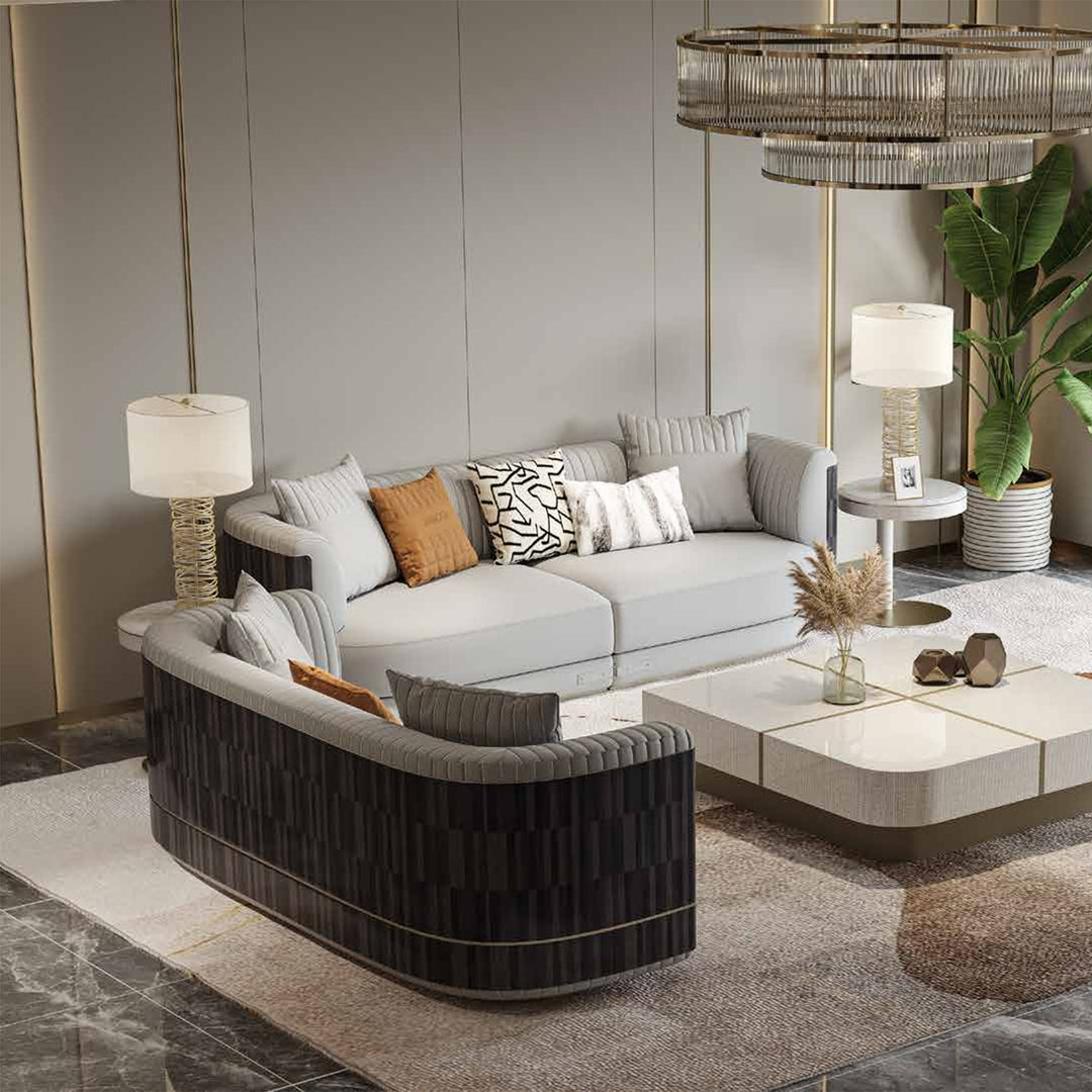 Wood Rhyme Sofa<br>MZ-A8032v-1<br>MZ-A8032v-2<br>MZ-A8032v-3<br>MZ-A8032v-4