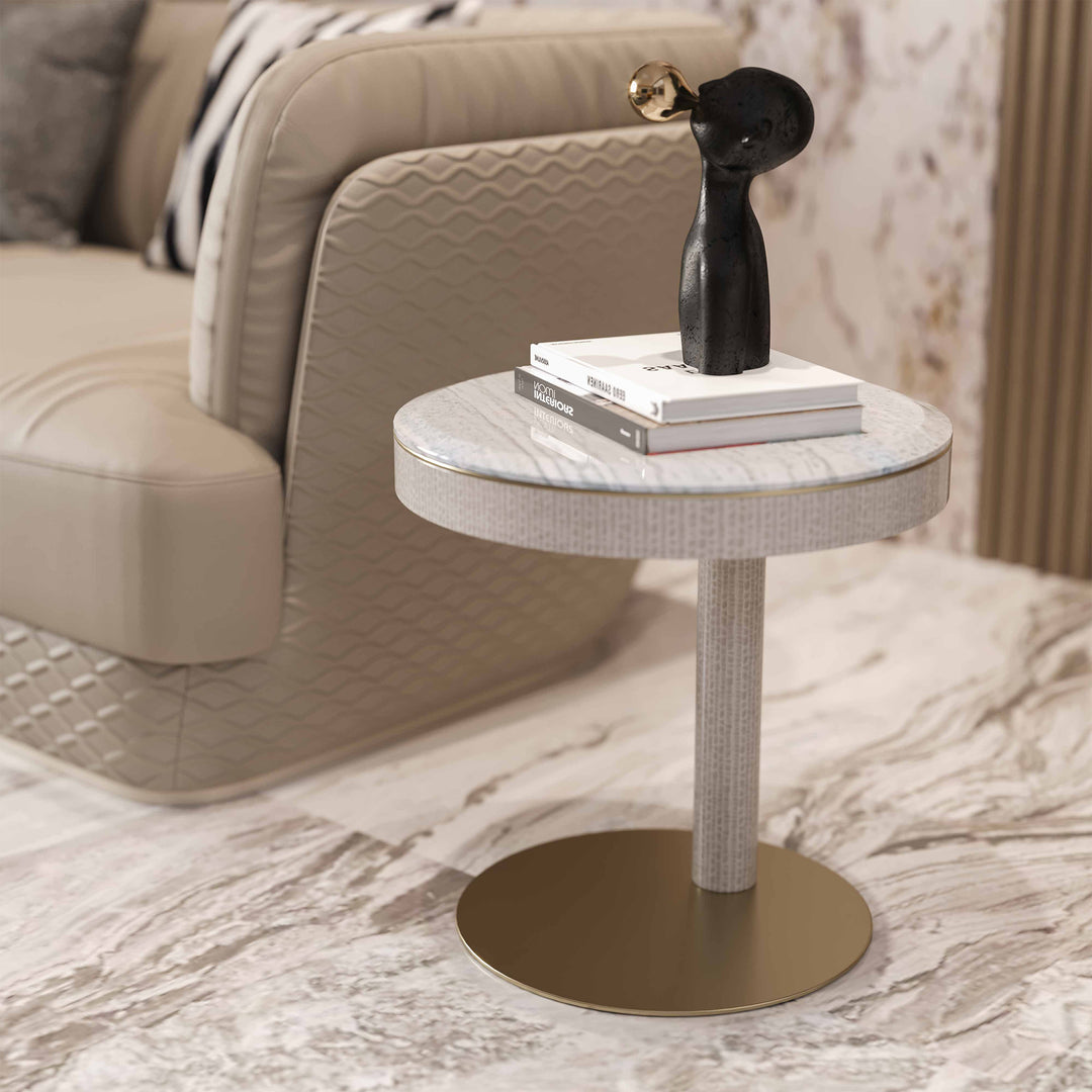 Colored Glaze Side Table<br>MZ-A8035i<br>MZ-A8035i-2
