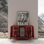 Load image into Gallery viewer, Vaporwave Wine Cabinet<br>PAN-A1055a-2<br>PAN-A1055a-3