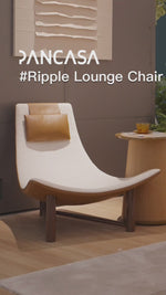 Load and play video in Gallery viewer, Ripple Lounge Chair<br>PAN-A1025e